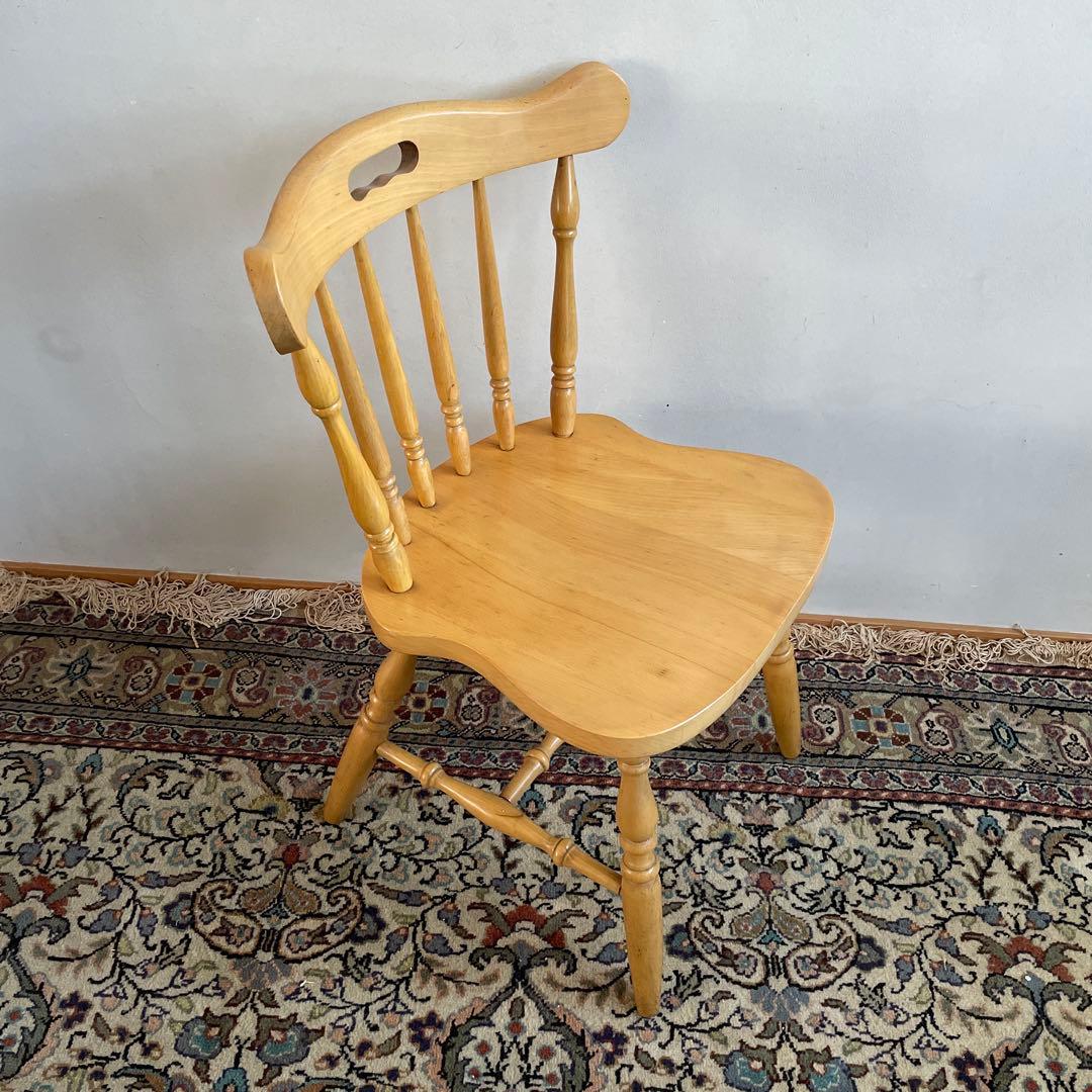 柏木工　ダイニングチェア　ウィンザーチェア