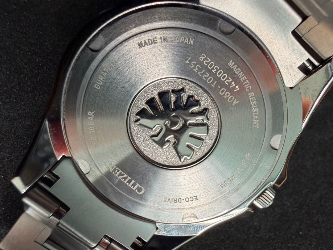 CITIZEN ザ・シチズンA060-T027351 藍染和紙チタン保付き中古