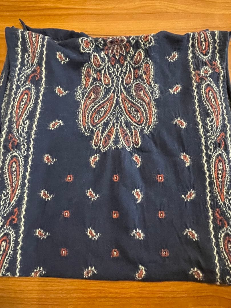 KAPITALキャピタル ペイズリー柄 マフラー ストール