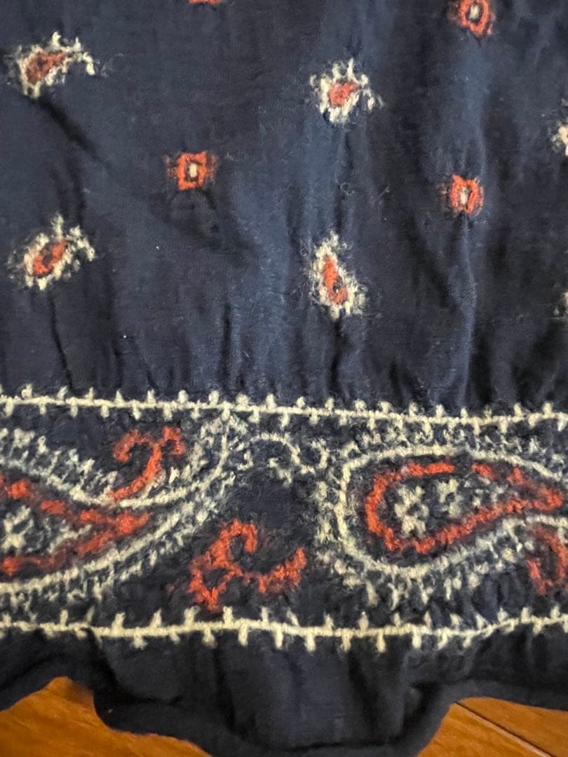 KAPITALキャピタル ペイズリー柄 マフラー ストール