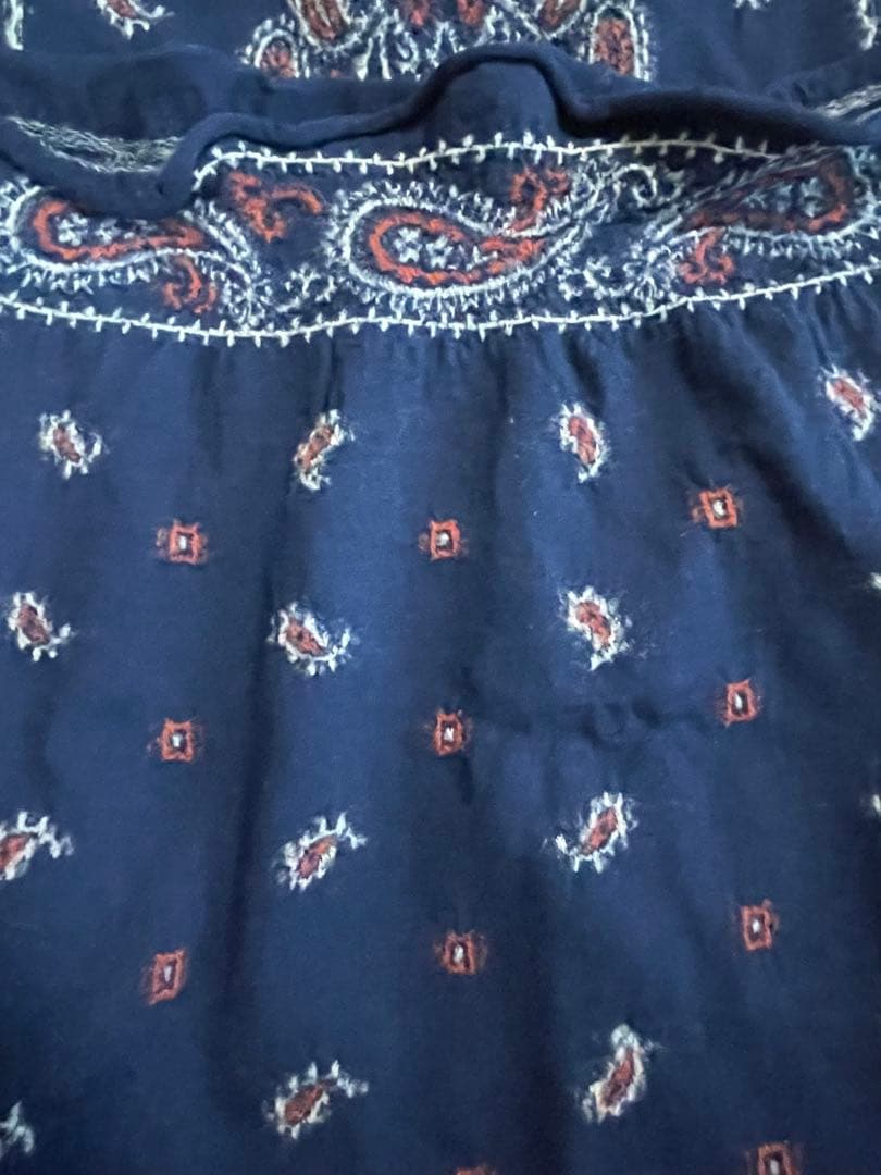 KAPITALキャピタル ペイズリー柄 マフラー ストール