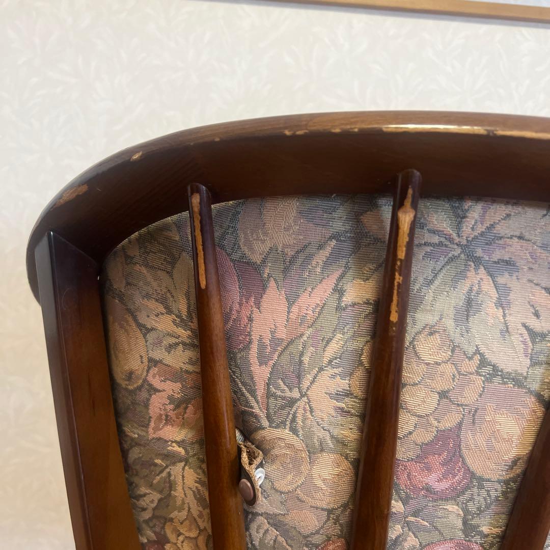 karimoku カリモク コロニアル オールド アームチェア 椅子 1人掛け②