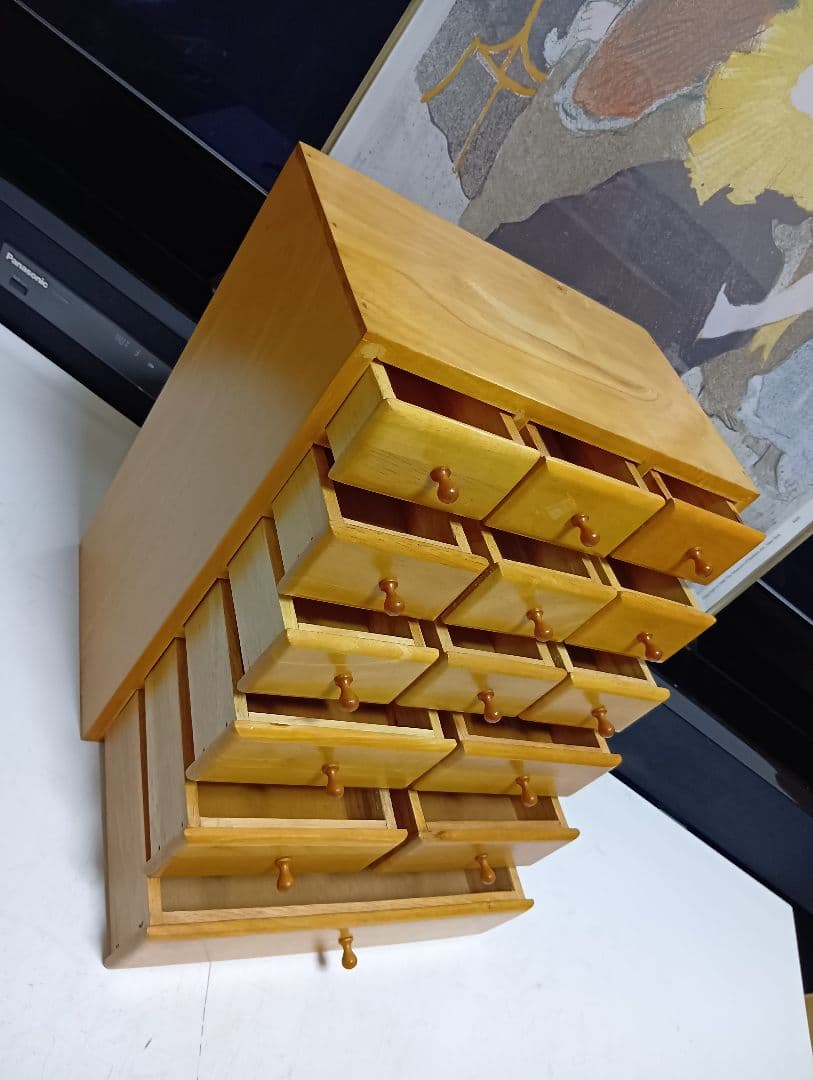 希少　北欧　ナチュラル　シンプル　モダン　メープル　無垢材　小引き出し