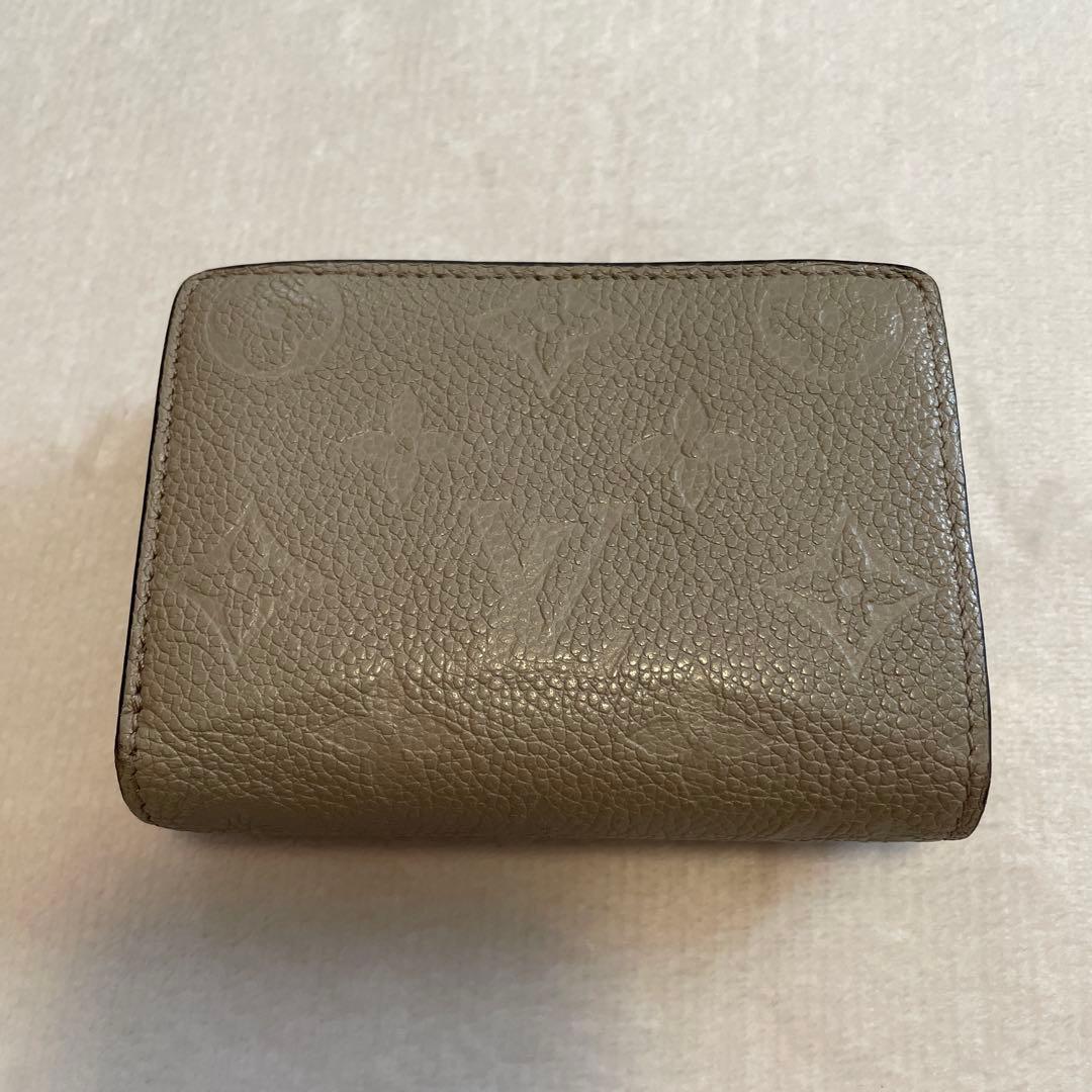 ルイヴィトン　正規品　ポルトフォイユ　クレア モノグラム アンプラント　折財布