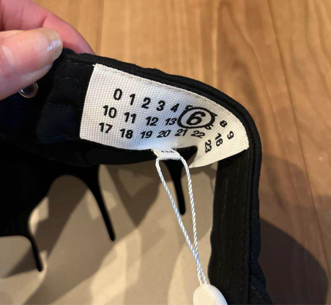 MM6 Maison Margiela 帽子 cap キャップ　ナンバー