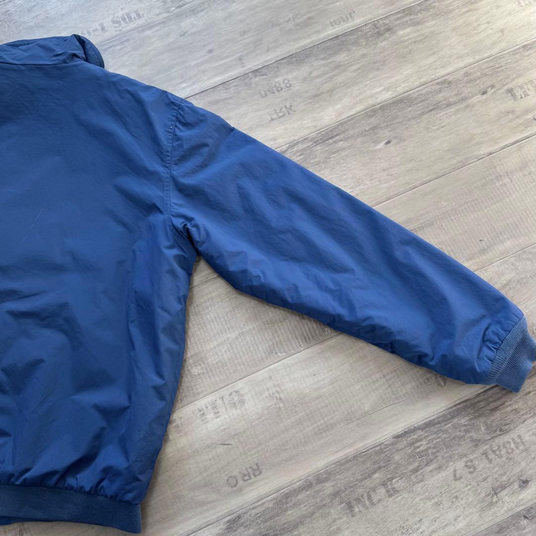 L.L.Bean エルエルビーンウォームアップジャケットくすみブルー短丈古着M