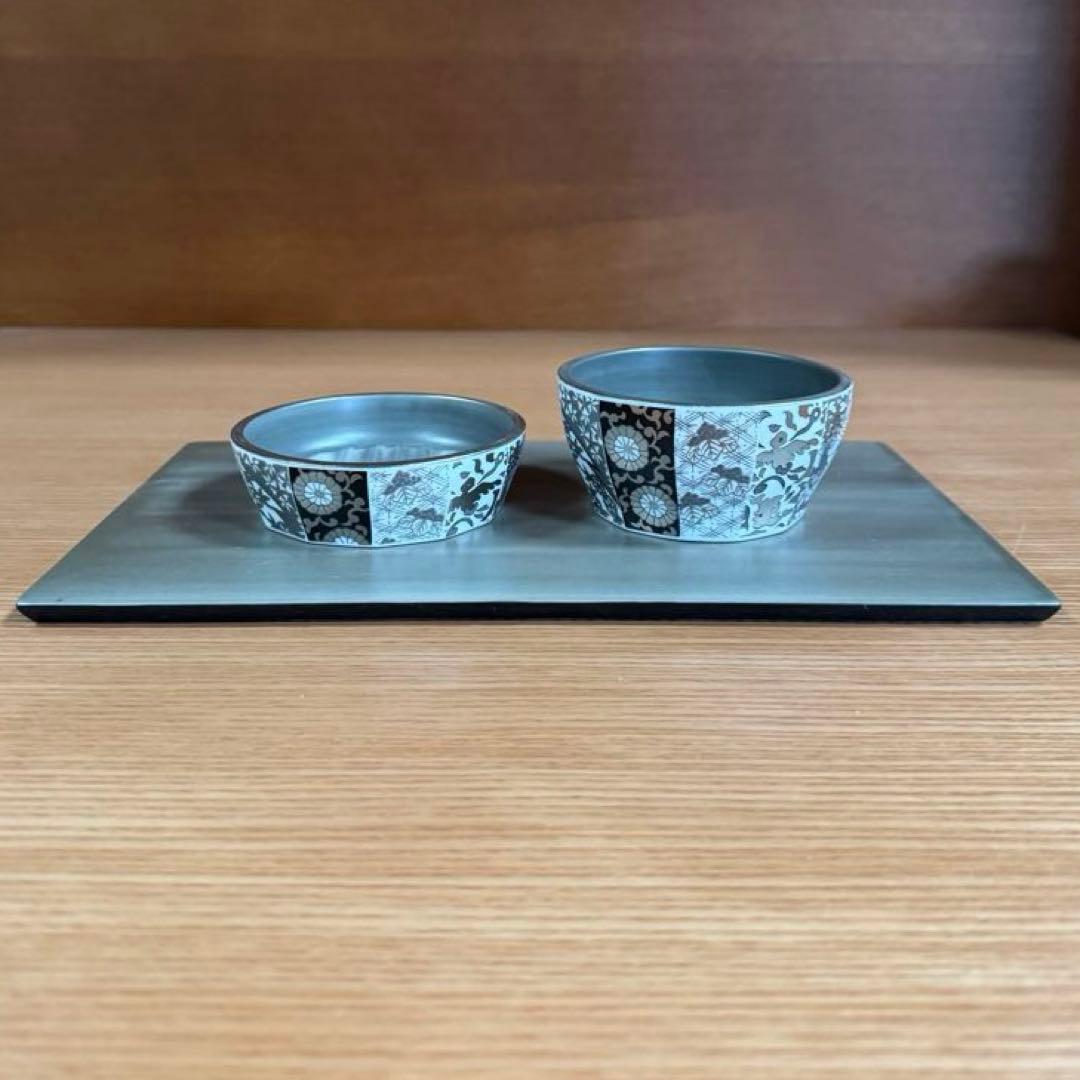 アリタポーセリンラボ：旭日吉祥紋 泡立器・石鹸入・パールグレートレイ 3点セット