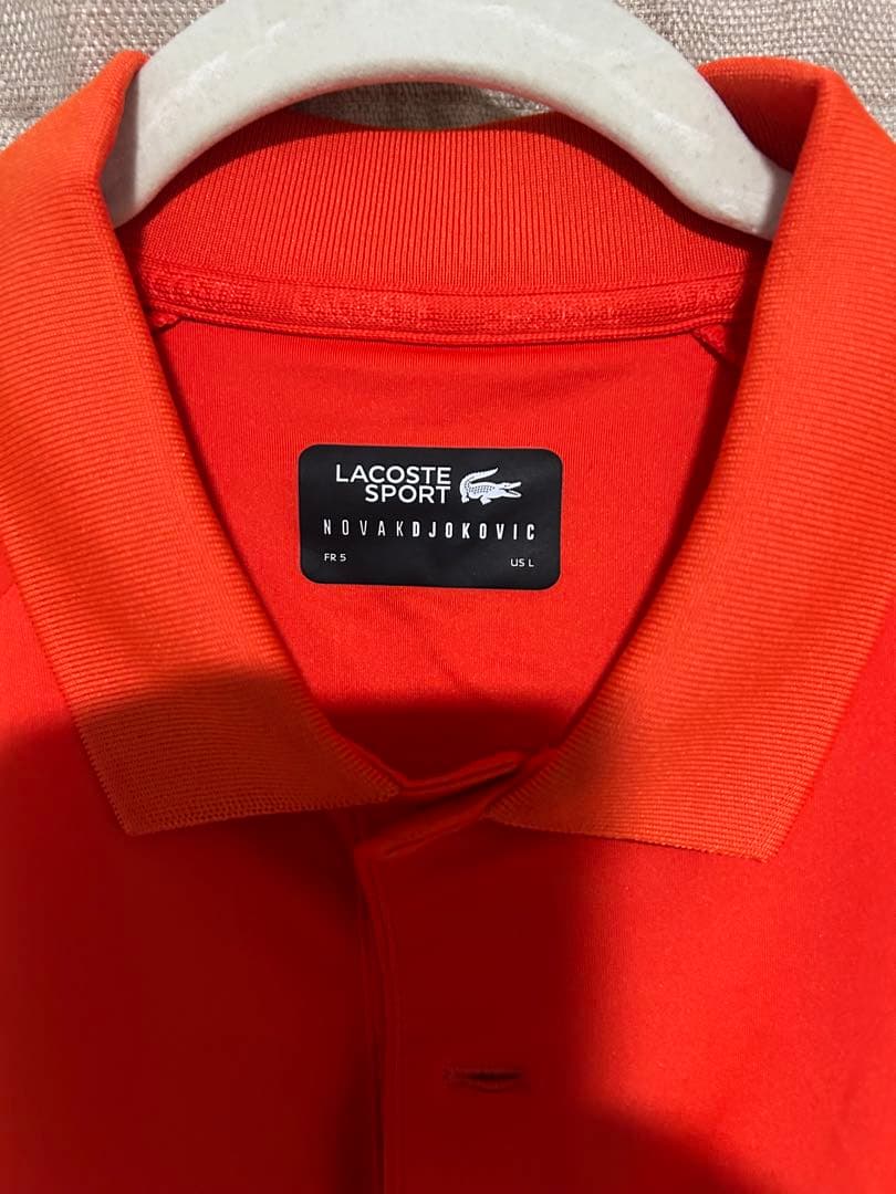 【希少】LACOSTE ジョコビッチ ポロシャツ XL(usのL)