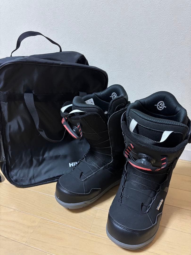 ID Dual Boa スノーボードブーツ ブラック