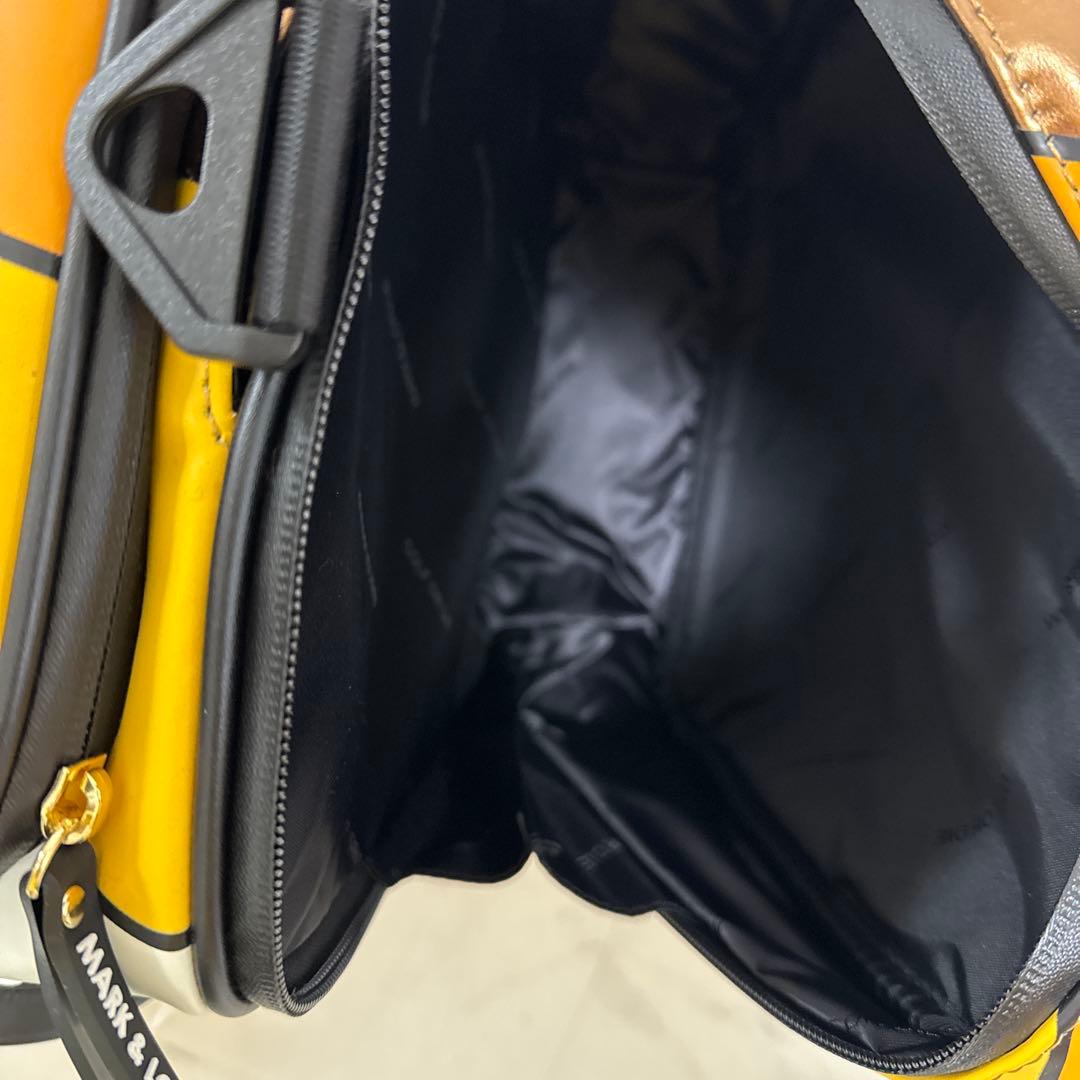 MARK & LONA スカルデザイン ゴルフボストンバッグ