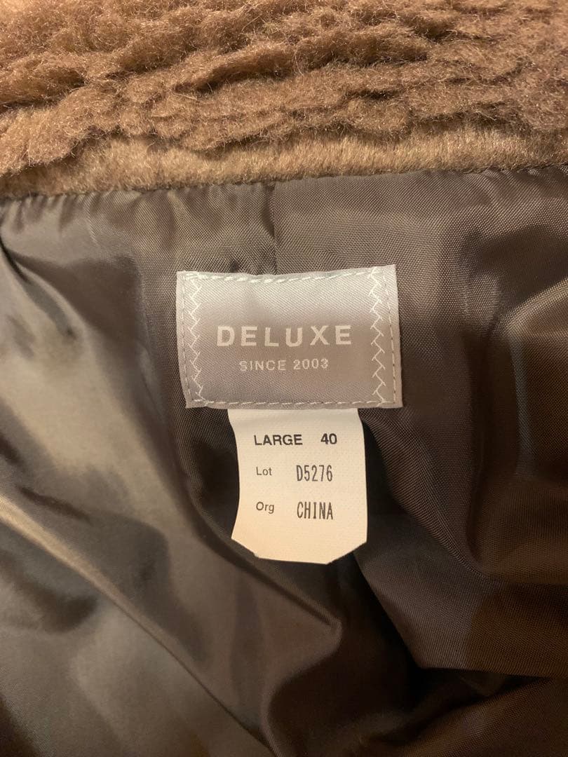 DELUXE NEACOLA ボアジャケット