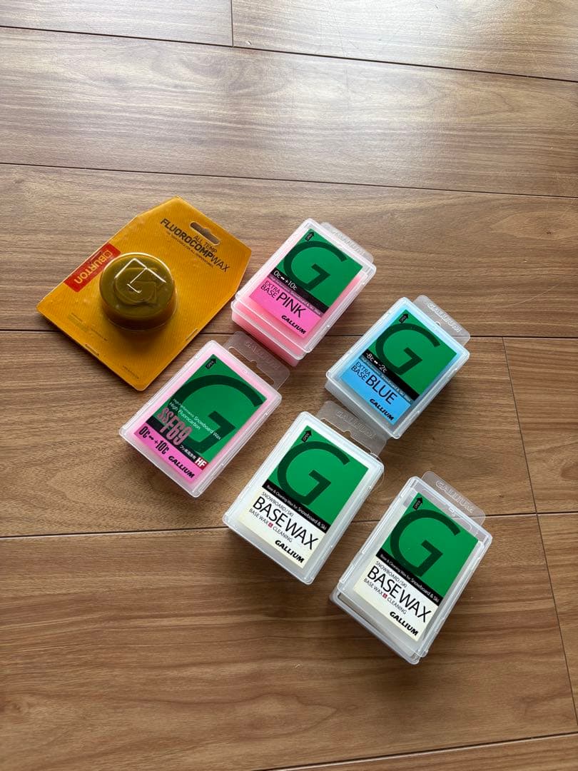 GALLIUMスノーボードワックス＆アイロン　ワックスセット