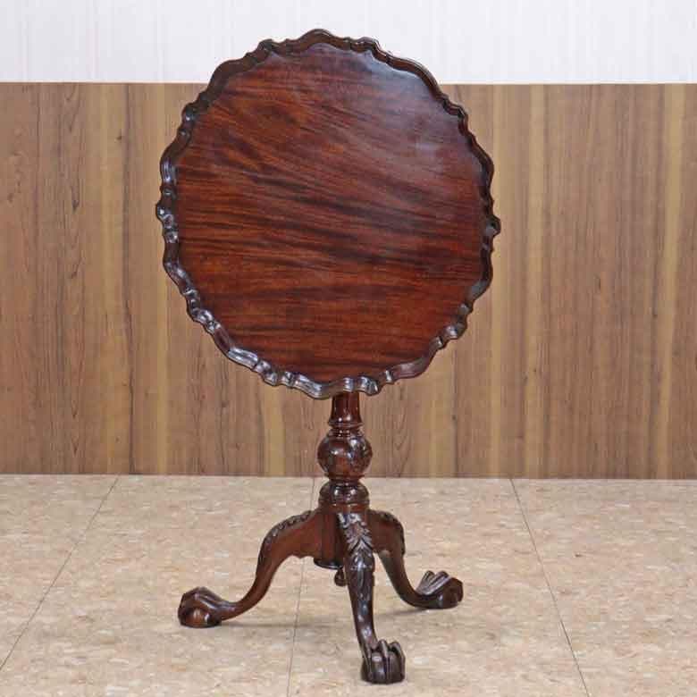 ティルトトップテーブル ヴィンテージ イギリス ラウンドテーブル