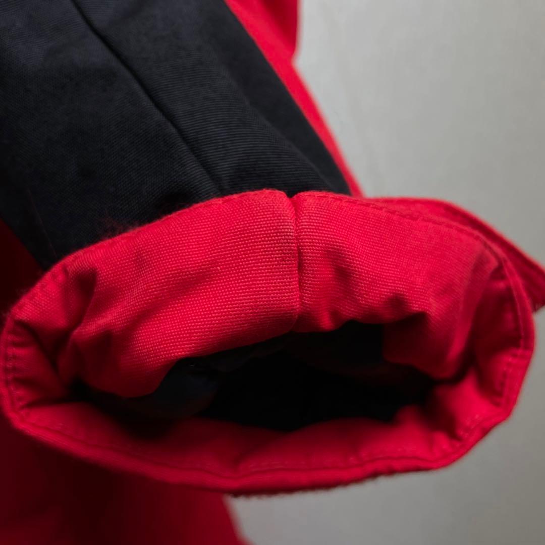 ノースフェイス ダウンジャケット レッド レディース L