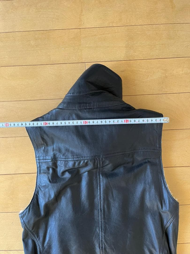 【美品】DIESELレザーベスト／再値下げしました！