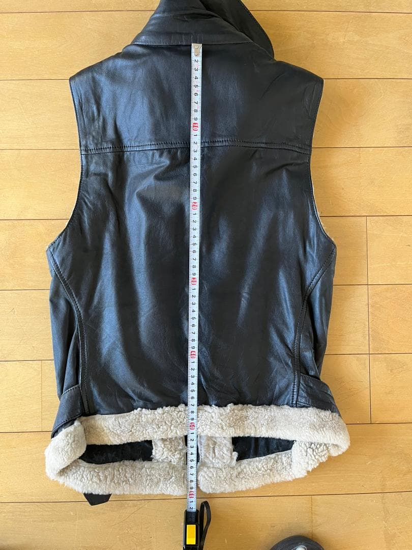 【美品】DIESELレザーベスト／再値下げしました！
