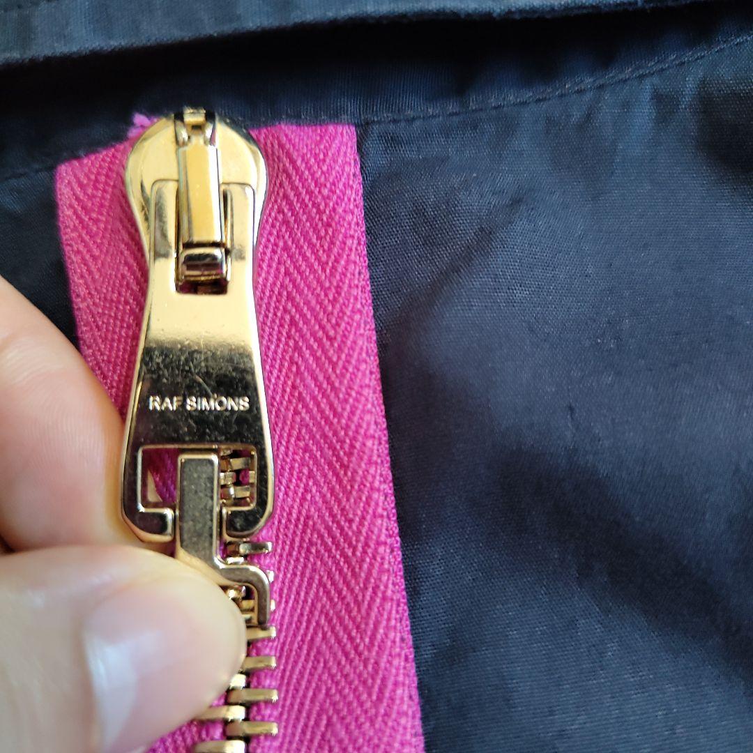 RAF SIMONS 名作　バックジッパー　ノースリーブトップス ラフシモンズ