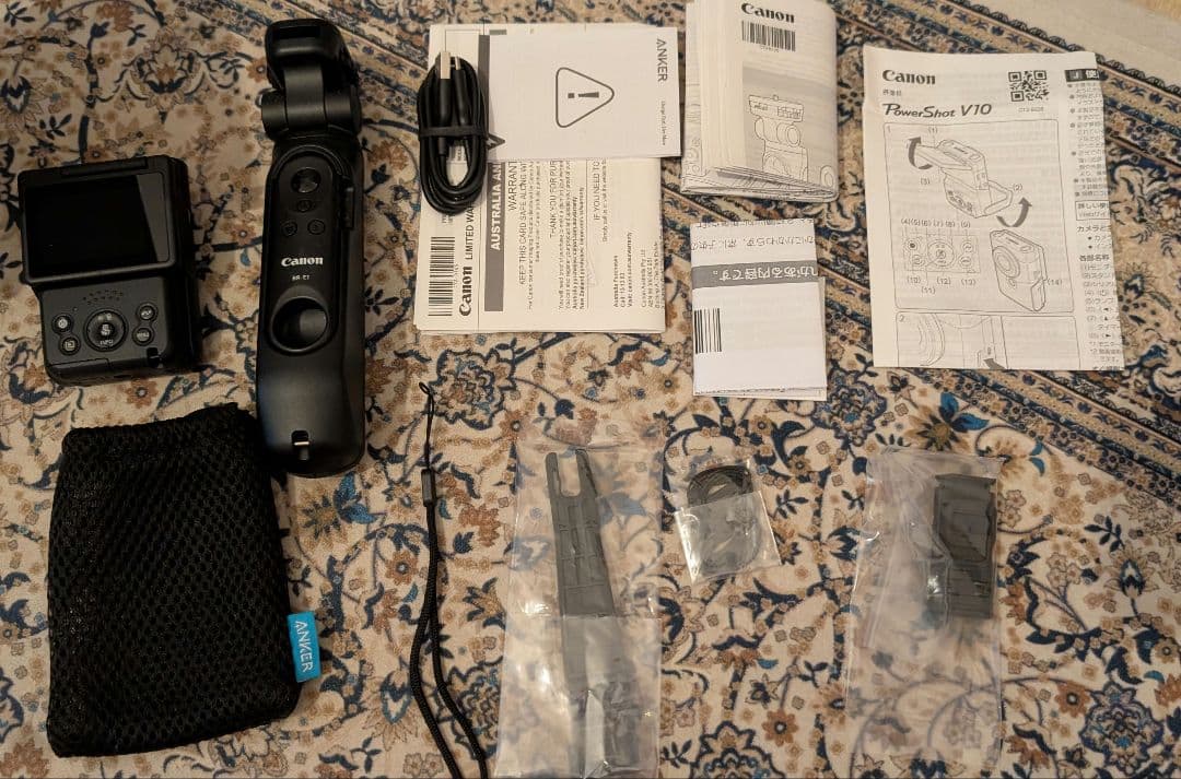 Canon PowerShot V10 トライポッドグリップキット