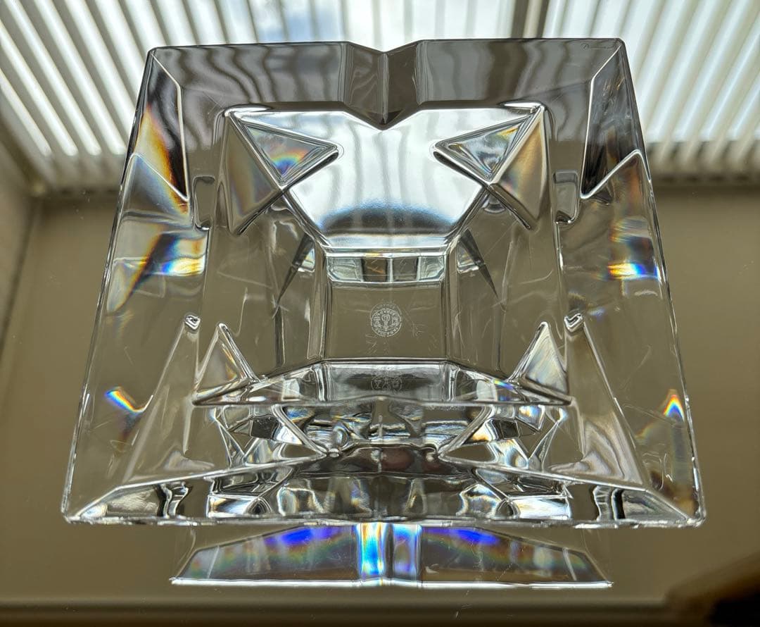 Baccarat バカラ　スクウェア灰皿