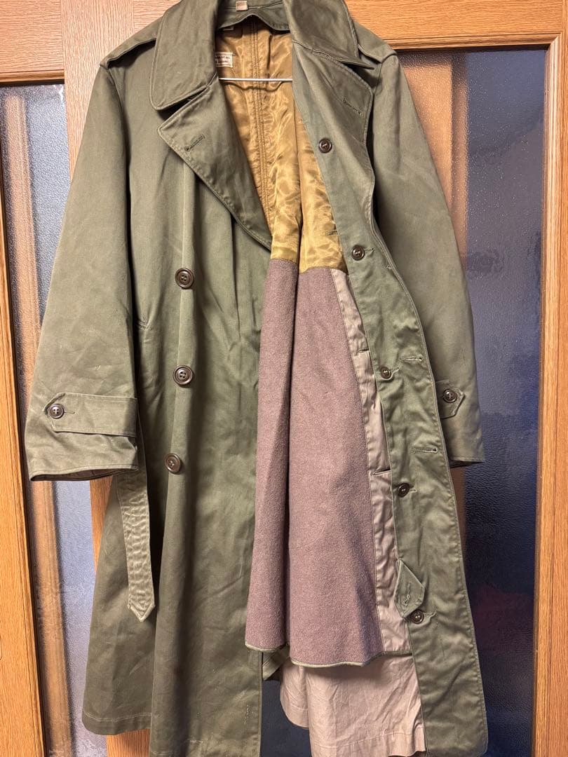 1950年代 US.ARMY トレンチコート ライナー付き