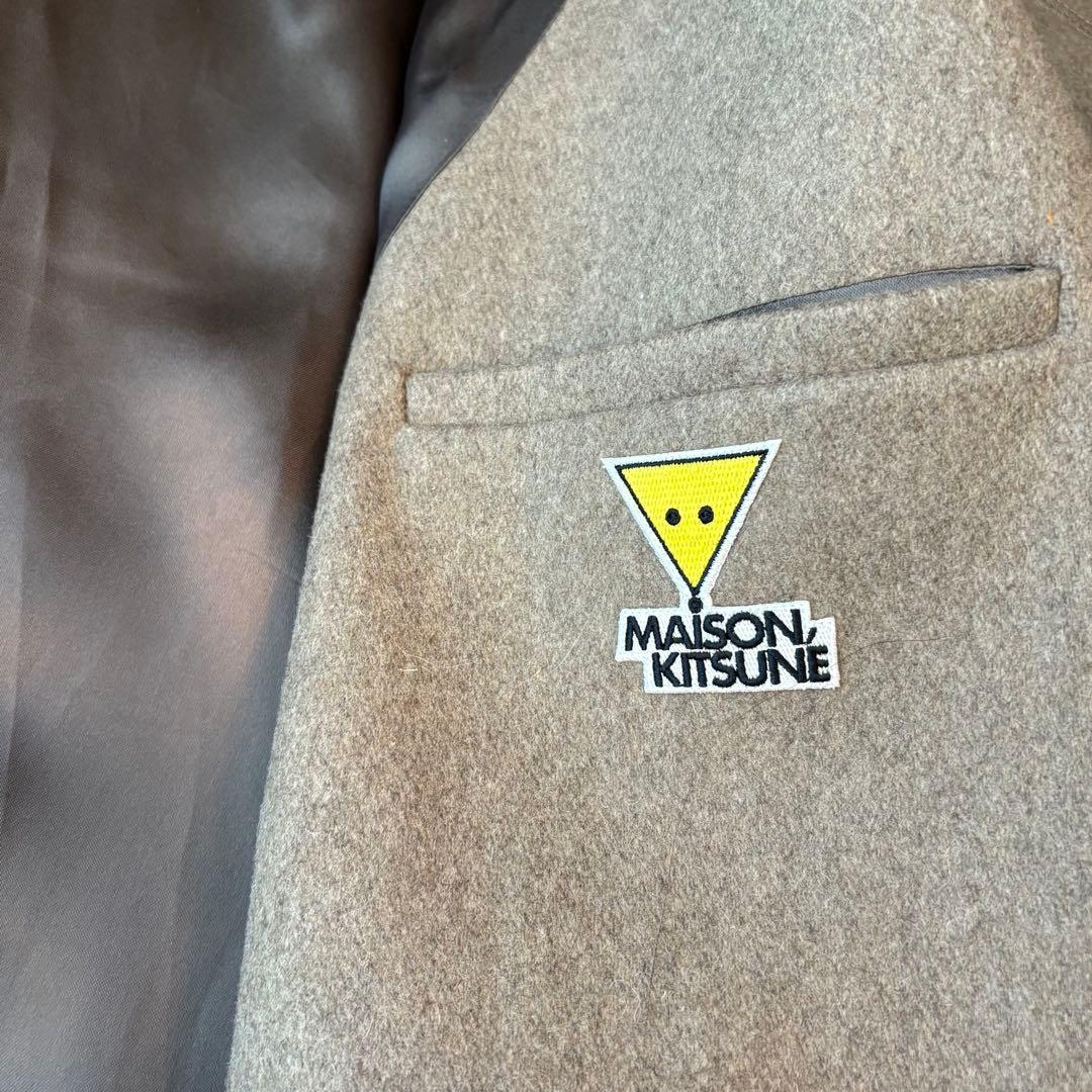 【定価10万円・極美品】メゾンキツネ ロング タイロッケンコート