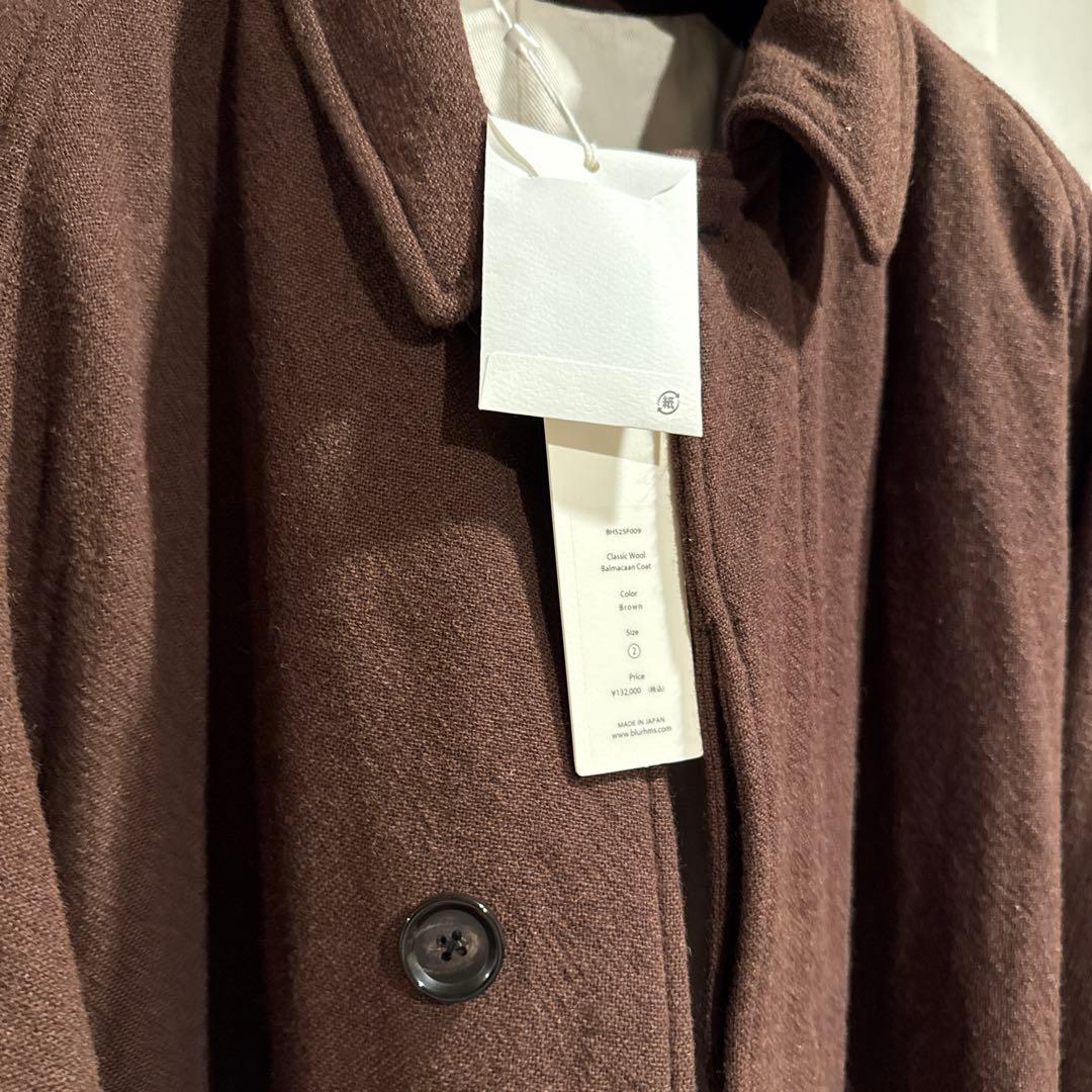25aw blurhms バルマカーンコート 新品未使用