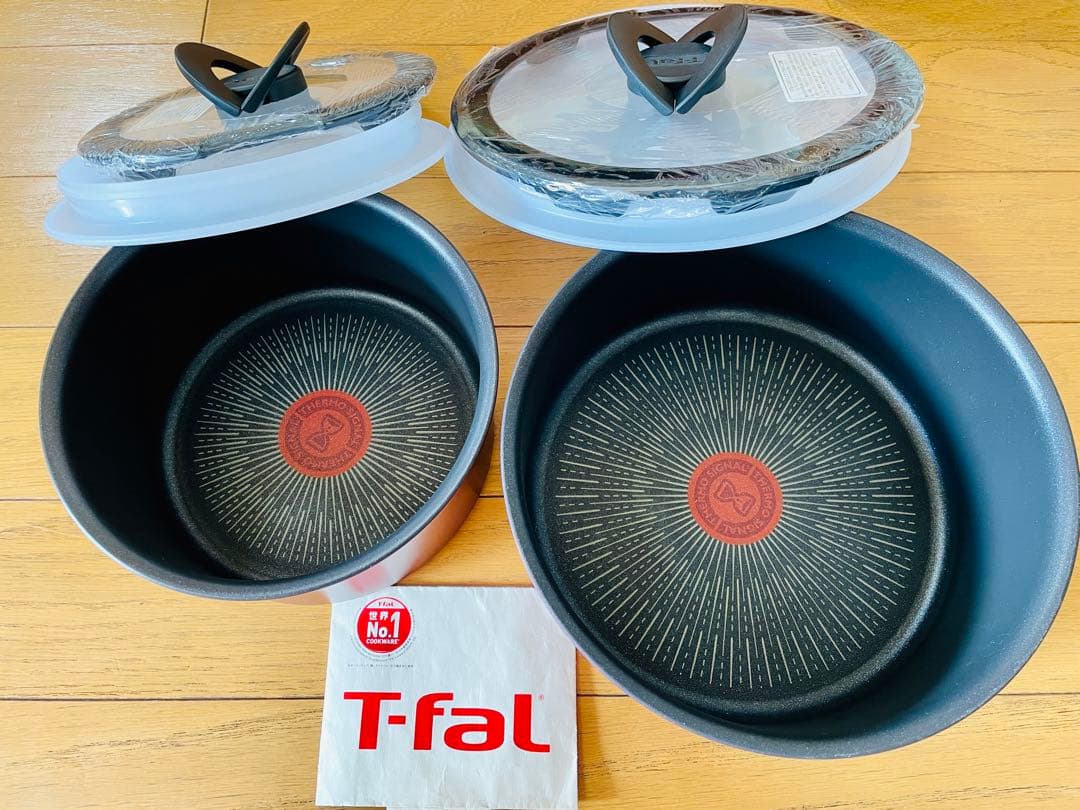 迅速発送★ティファール　取っ手付き　ソースパン　モーヴレッド　アンリミテッドIH