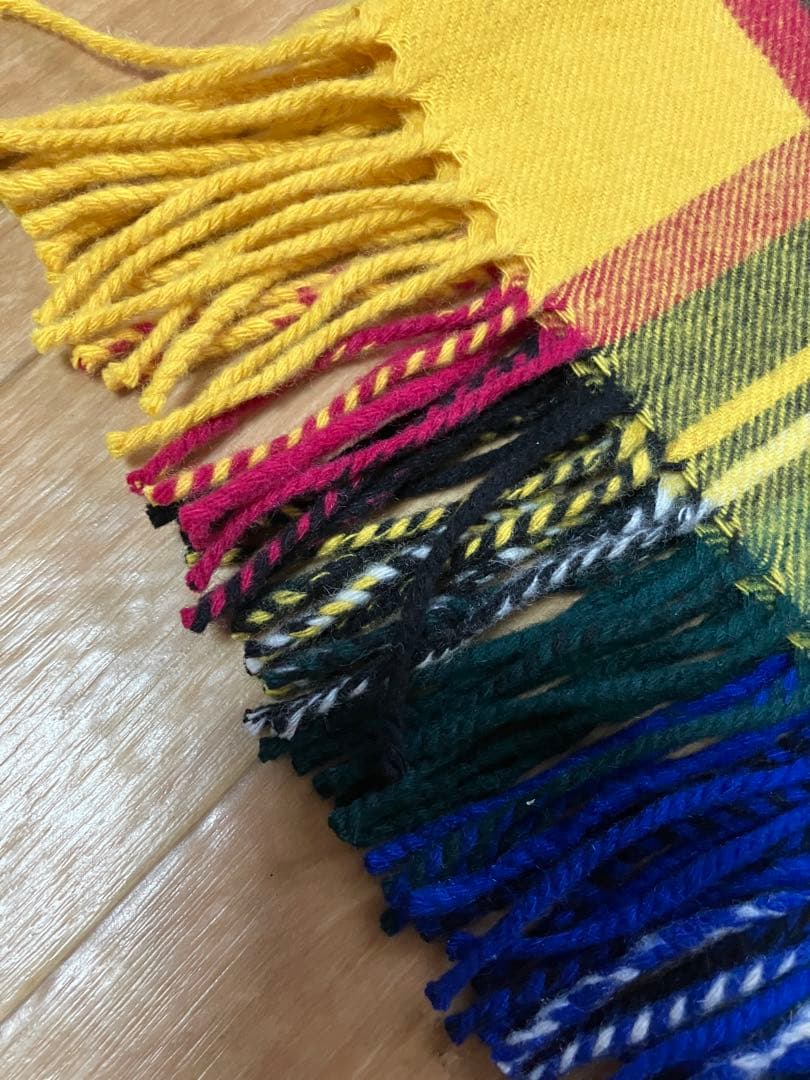 アローズ別注 Johnstons ジョンストンズ カシミアストール イエロー