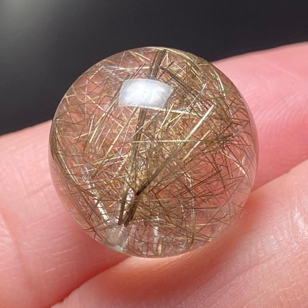 極上　大粒　シルバールチルクォーツ　K227