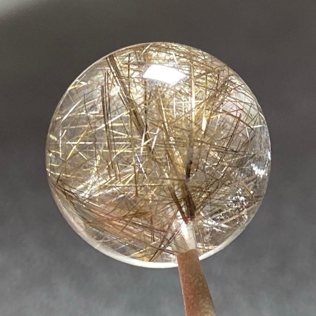 極上　大粒　シルバールチルクォーツ　K227