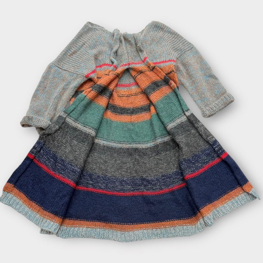 Yohji Yamamoto マルチボーダー ニットコート 1998AW