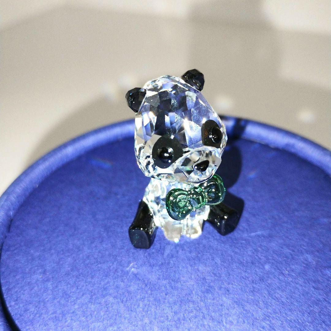 【新品未使用】スワロフスキー Baby Animals パンダ Plushy