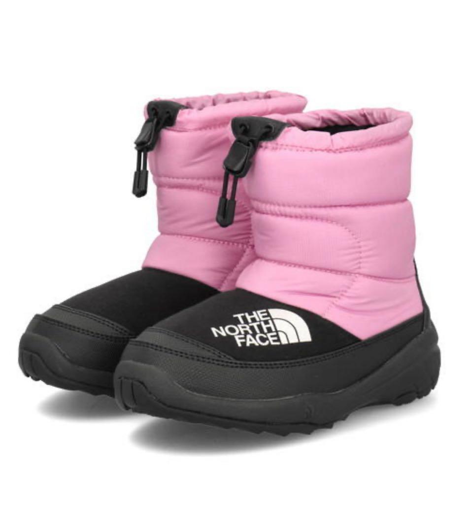 未使用　ノースフェイス　キッズブーツ ピンク　22センチNFJ52288