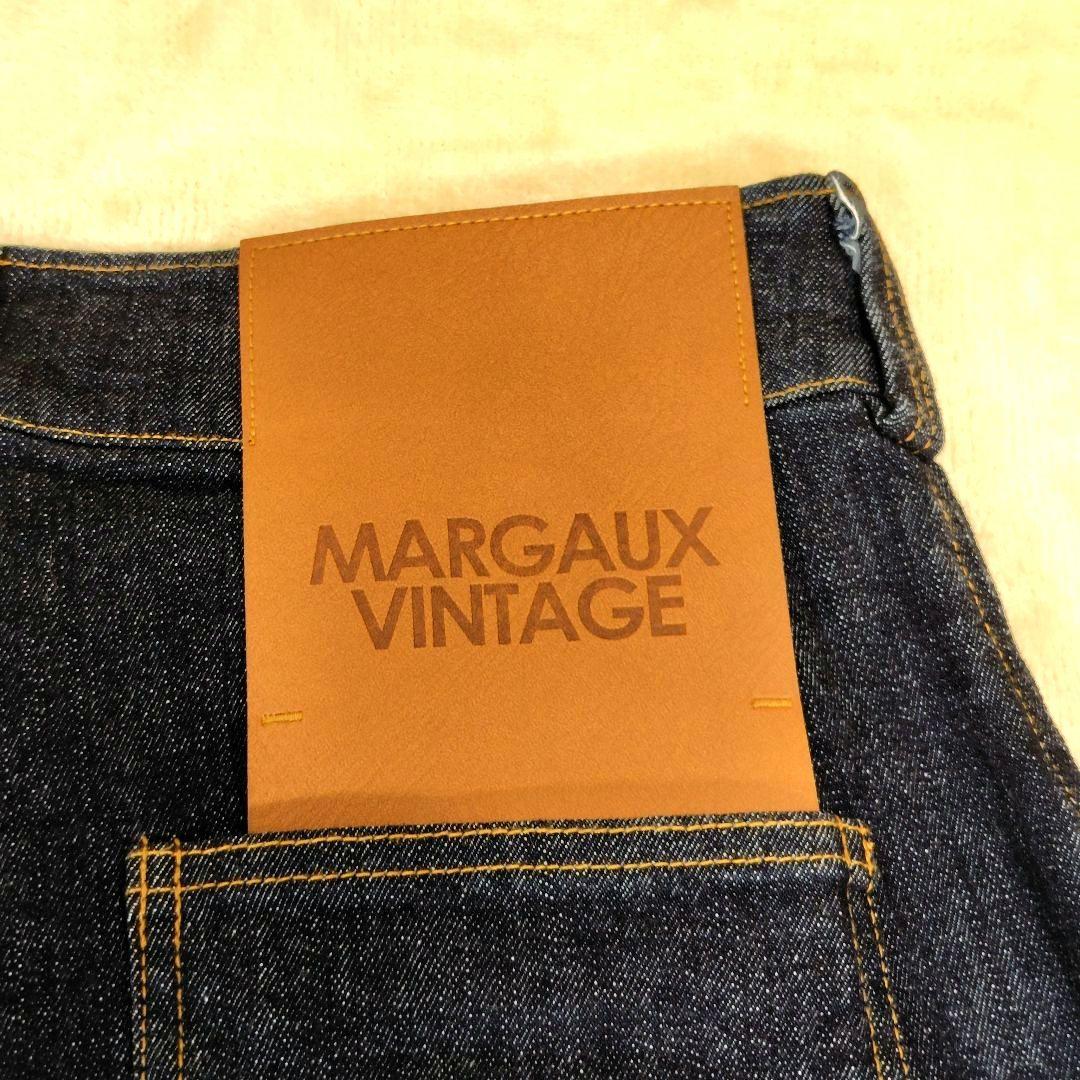 未使用級 MARGAUX VINTAGE 2025AW ワンウォッシュ デニム