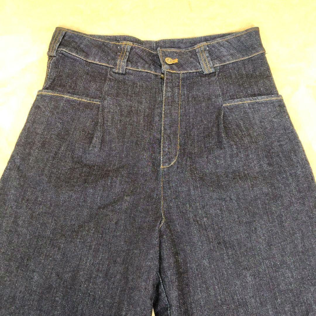 未使用級 MARGAUX VINTAGE 2025AW ワンウォッシュ デニム