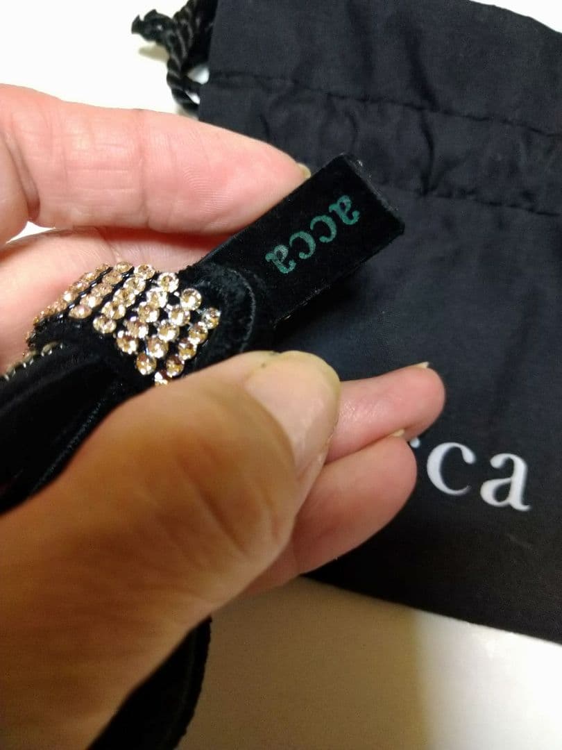 acca アッカ オードリードレスポニー シルバーゴールド