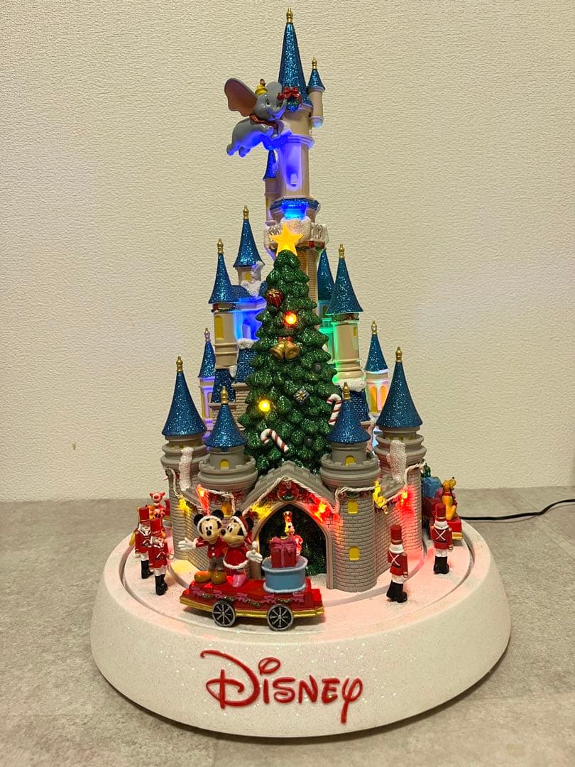 ディズニー クリスマスツリー センターピースパレード シンデレラ城 コストコ