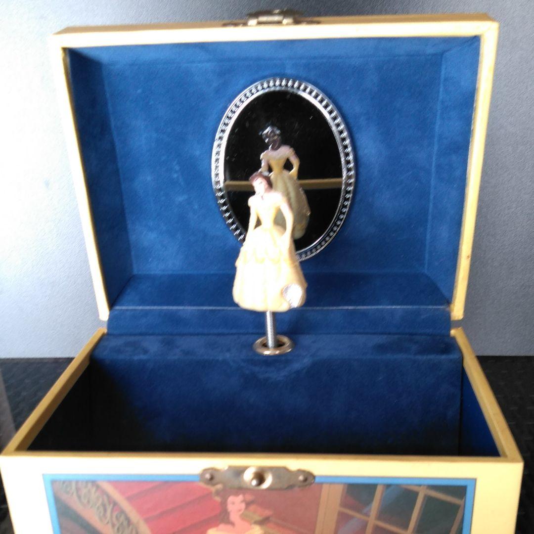 レトロ　ハワイ購入　美女と野獣オルゴール