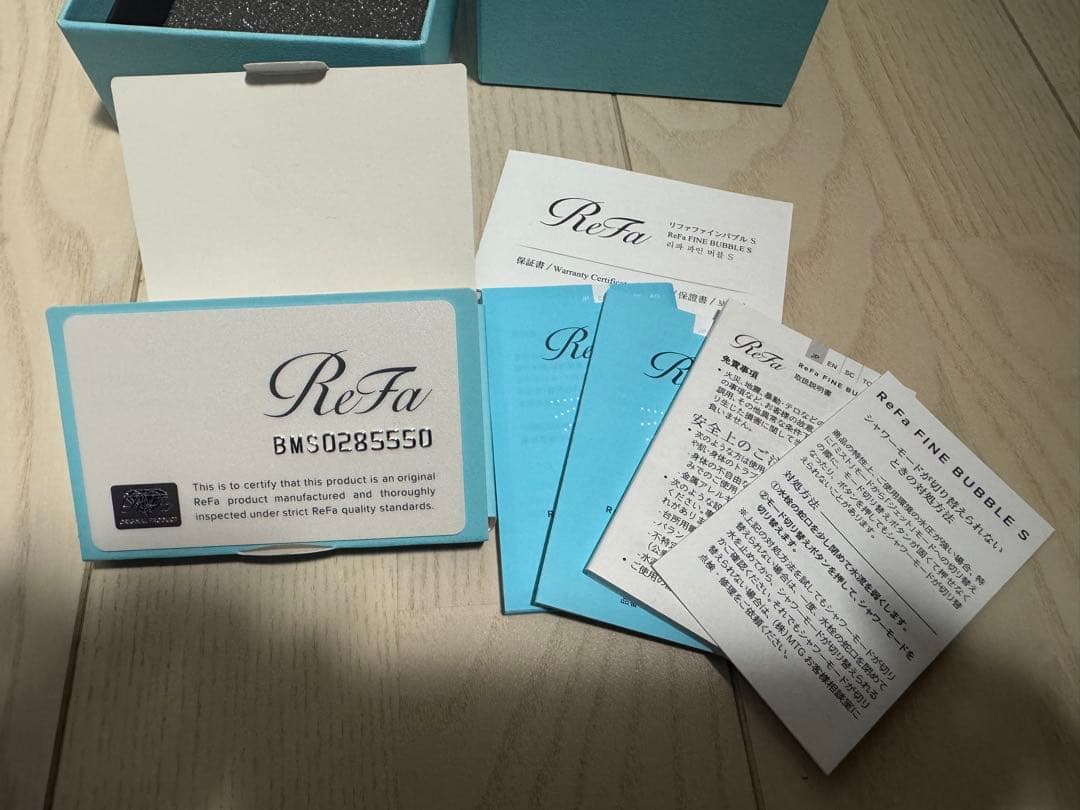 美品【保証付】ReFa リファファインバブルS シャワーヘッド