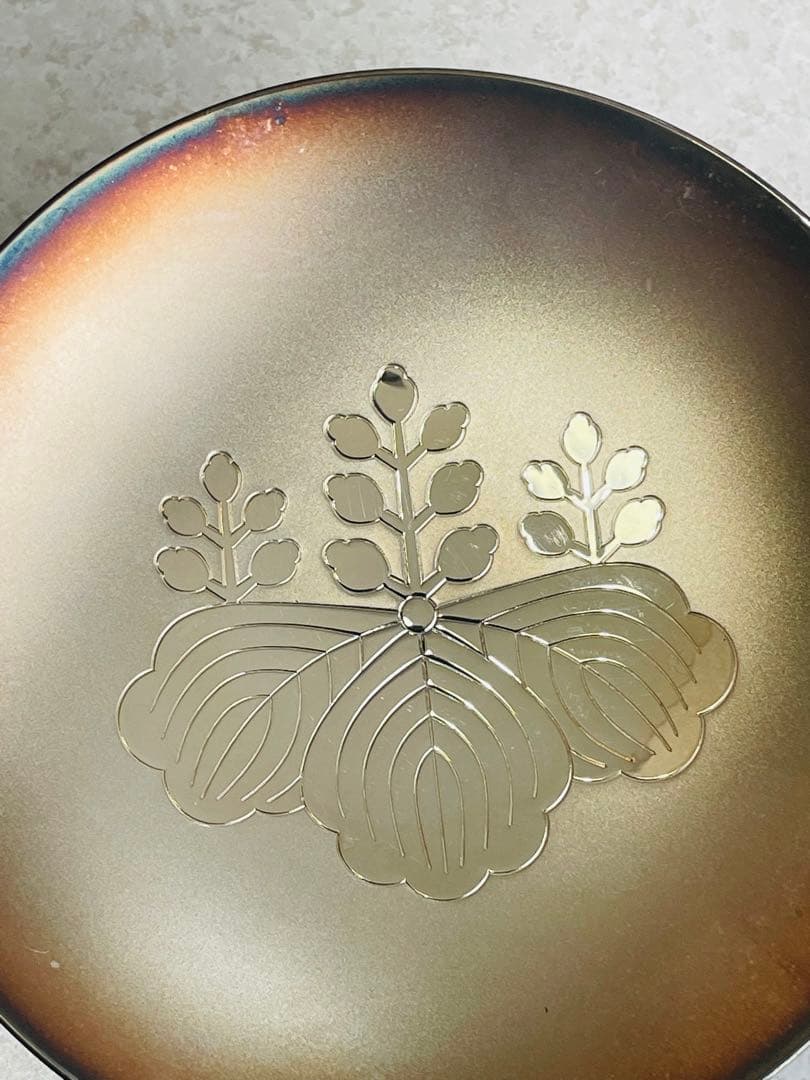 造幣局製造　銀盃　桐箱　重量約393.5g silver1000 内閣総理大臣