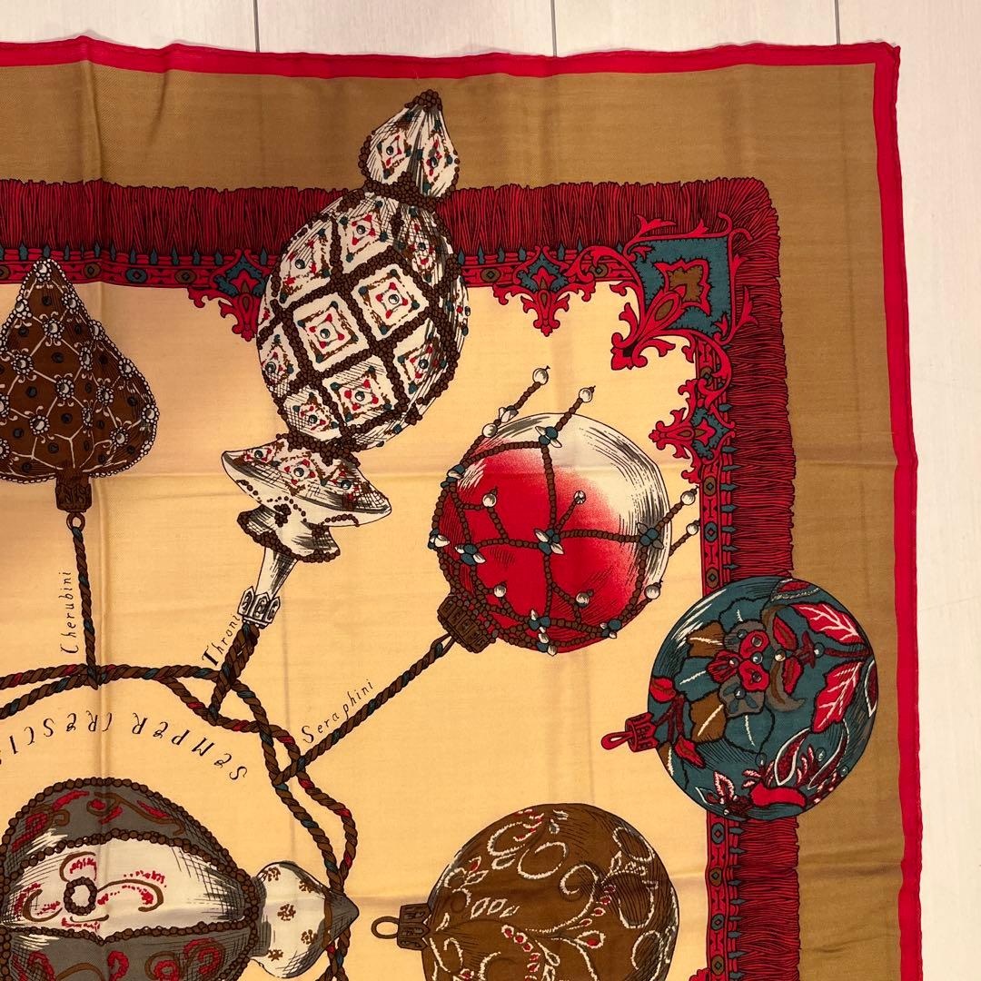 マニプリ　カシミア混スカーフ