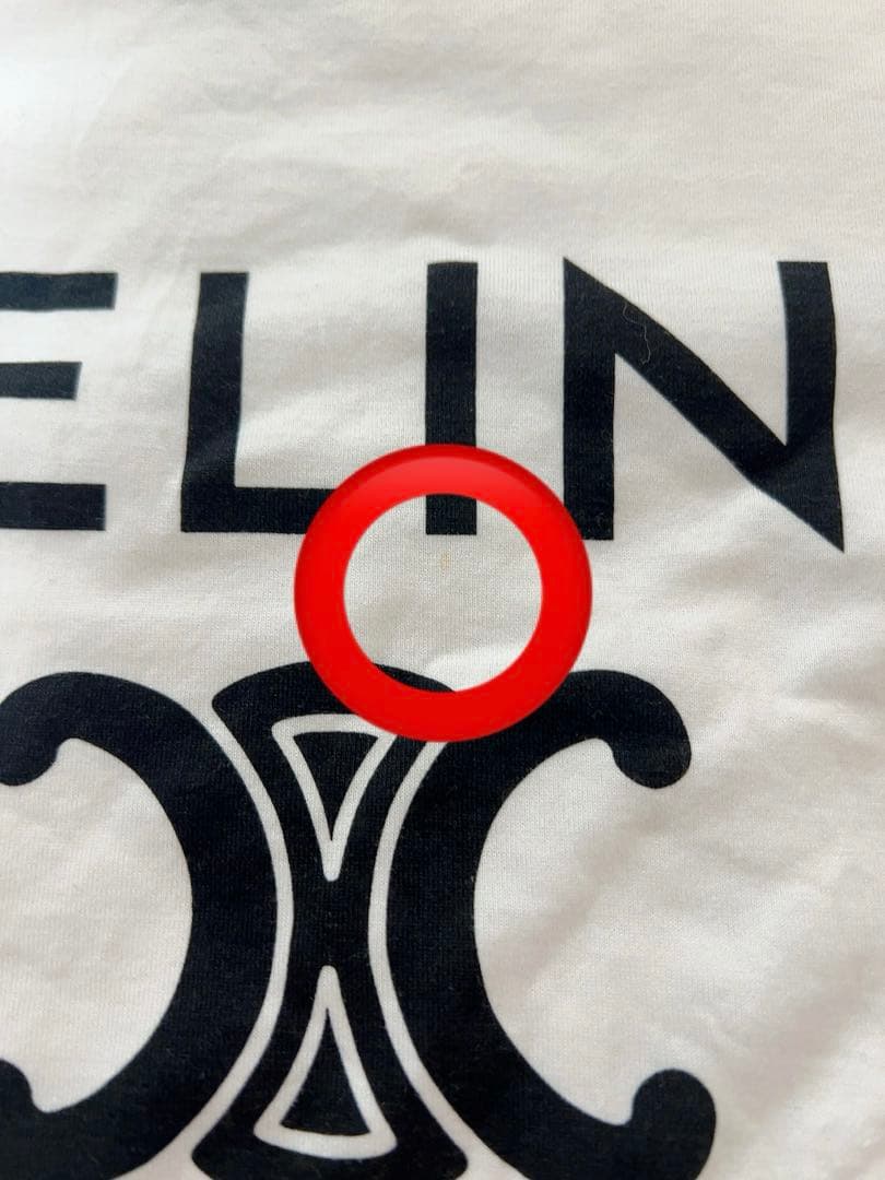 CELINE PARIS Tシャツ/コットンジャージー