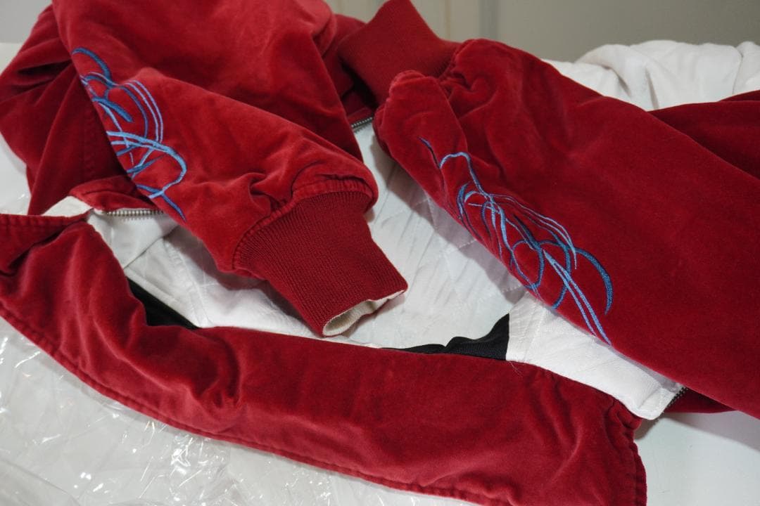 ■Harley-Davidson■ハーレダビッドソン　ベロアジャケット　ブルゾン