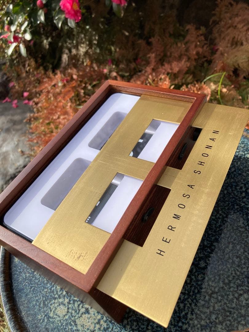 レトロヴィンテージ　すてきな時計　HERMOSA SHOMAN フリップ式置時計