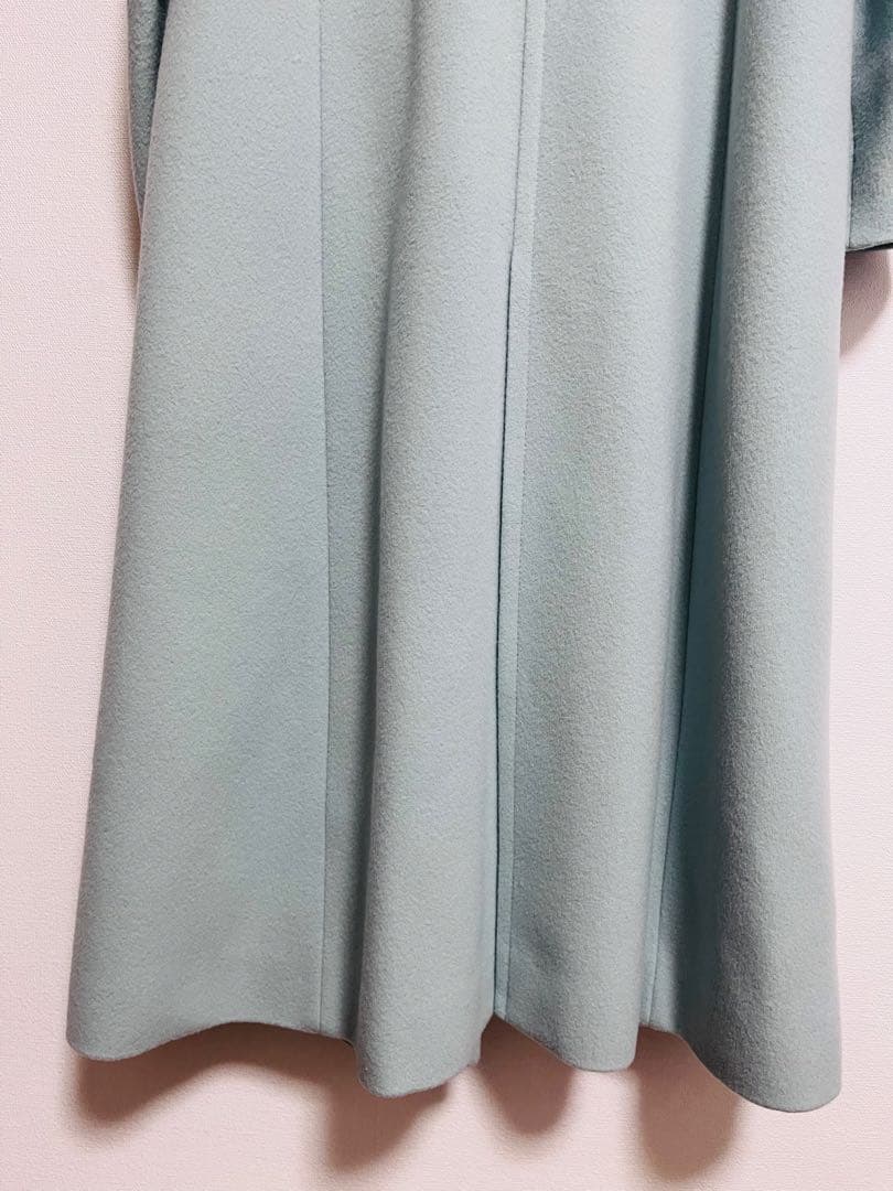 最終値下げ☆グレースコンチネンタル☆ミントグリーン☆ロングコートサイズ36日本製