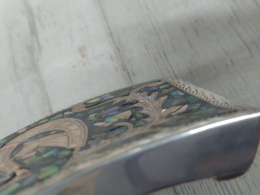 メキシコ スターリングシルバー925 ベルトバック54g