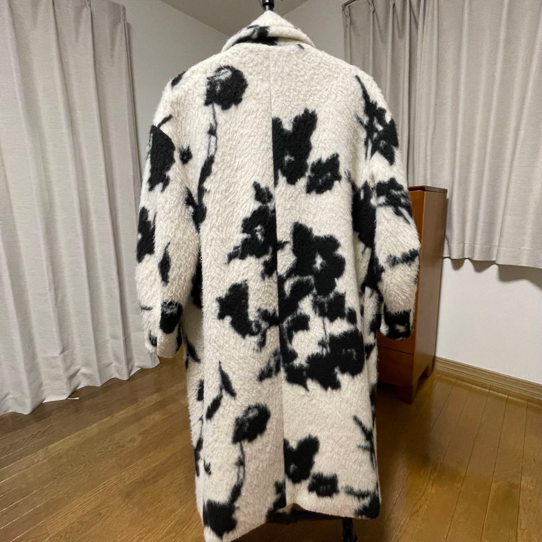 週末値下げ！UND SHADOW FLOWER WOOL COAT Sサイズ
