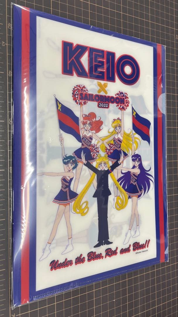 8枚セット　KEIO x セーラームーン クリアファイル 2025 慶應　慶応