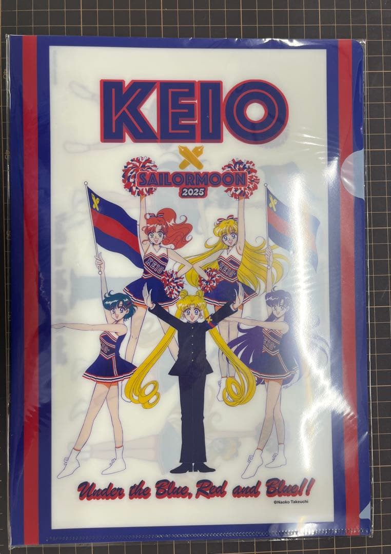 8枚セット　KEIO x セーラームーン クリアファイル 2025 慶應　慶応