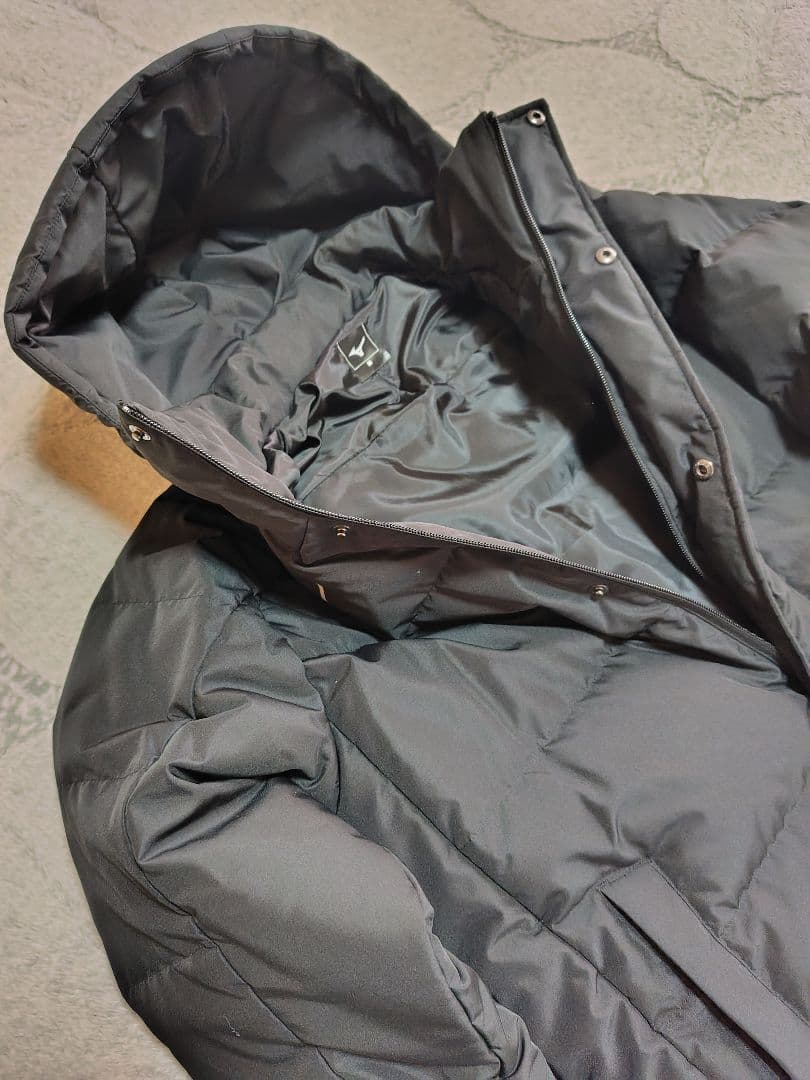 【未使用】 ミズノ ダウンロングコート ベンチコート M サイズ